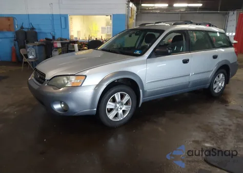 2005 Subaru Outback 2.5I из США, поврежденный, VIN 4S4BP61C557358091